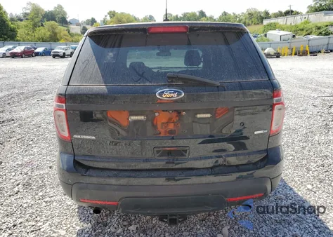 2015 Ford Explorer Police Interceptor из США, поврежденный, VIN 1FM5K8ARXFGC51583